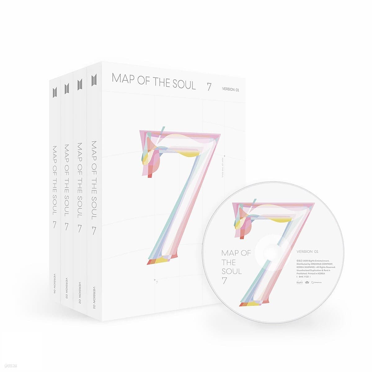 BTS – 4th Album MAP OF THE SOUL : 7 (Random Ver.)