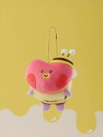 Option: Mini Honey Bee TATA Weight: 24g / Size: 70 x 85 x 60 (mm) Material: Polyester, Metal (FE)