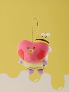 Option: Mini Honey Bee TATA Weight: 24g / Size: 70 x 85 x 60 (mm) Material: Polyester, Metal (FE)