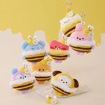 Minini Measuring Tape Plush Keyring Honey Bee