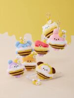 Minini Measuring Tape Plush Keyring Honey Bee