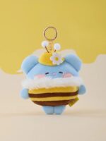 Minini Measuring Tape Plush Keyring Honey Bee - Image 2