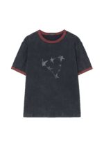 [GUESS X HYUNJIN] Star Ringer T-Shirt - Image 2