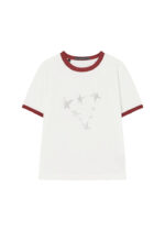 [GUESS X HYUNJIN] Star Ringer T-Shirt - Image 15